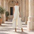 Marta | Mono elegante de corte asimétrico