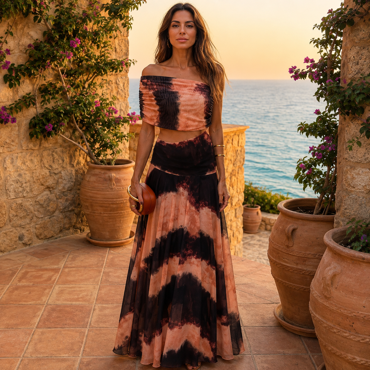 Mireia | Vestido con Estampado Aroa