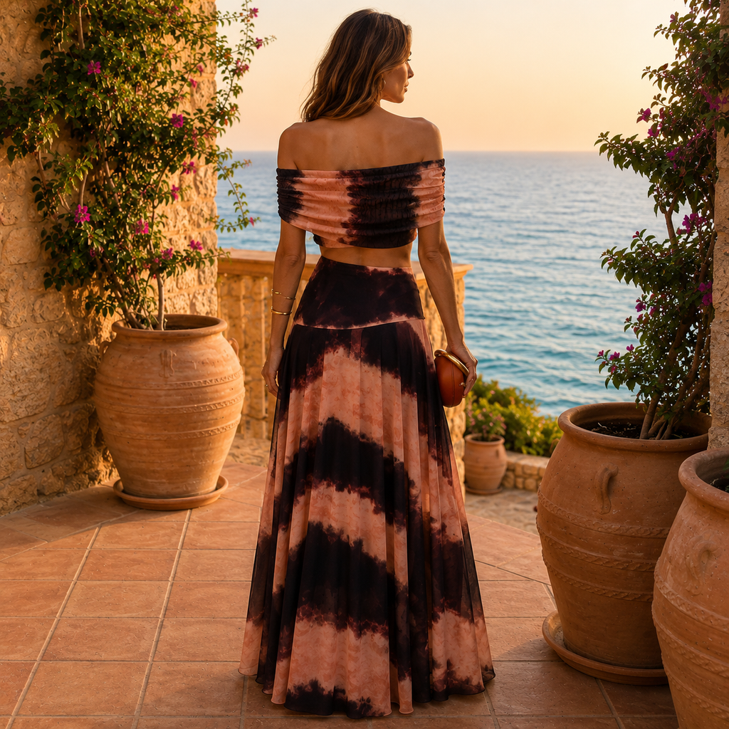Mireia | Vestido con Estampado Aroa